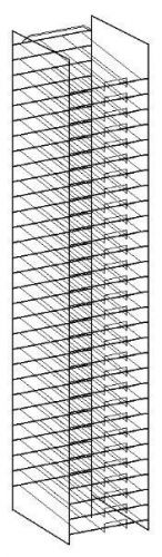 Art Wire Works Paper Display Rack 8.5&#034; H x 11&#034; W