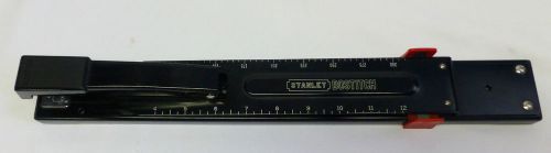 STANLEY BOSTITCH Black Adjustable Long Reach Stapler 4891 Office Desk