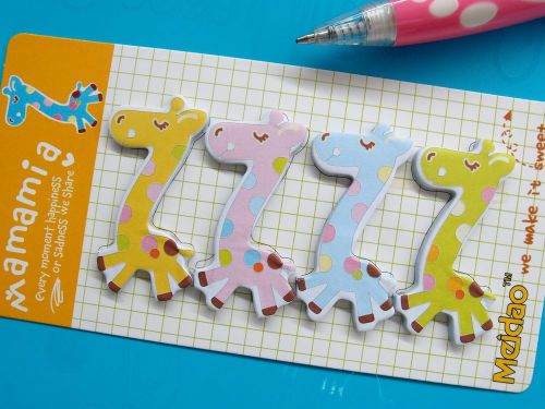1X Giraffe Sticky Notes Bookmark Post-it Marker Memo Stationery Gifts FREE SHIP