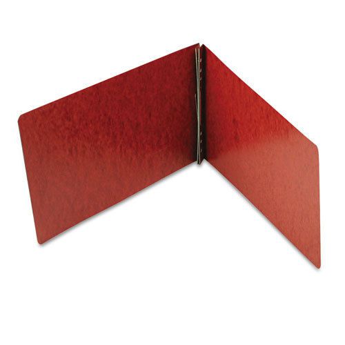 End Opening PressGuard Report Cover, Prong Fastener, Legal, Red