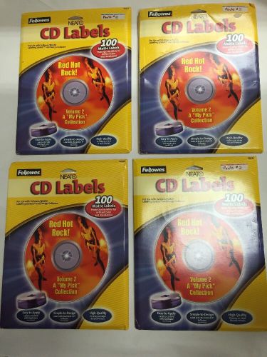 Fellowes NEATO CD/DVD Matte Labels (400) Item #99941