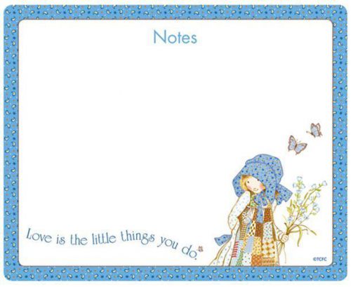 Holly hobbie note pad tear off desk pad for sale