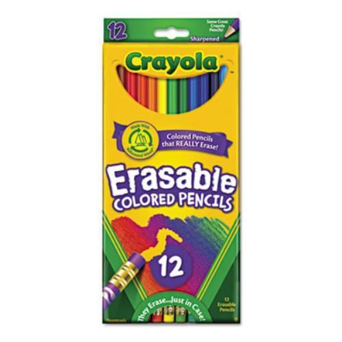Crayola Binney &amp; Smith Crayola Erasable Colored Pencil Set - Assorted (684412)