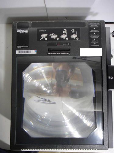 DUKANE Small PORTABLE OVERHEAD TRANSPARENCY PROJECTOR - PS