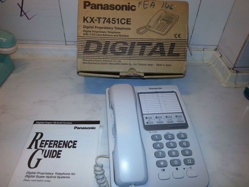 Panasonic KX-T7451CE Speaker telephone Hybrid systems(white)
