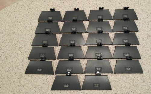 CISCO IP BUSINESS PHONE BASE STANDS LOT OF 22