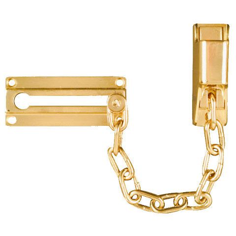 Brass Keyed Chain Door Lock