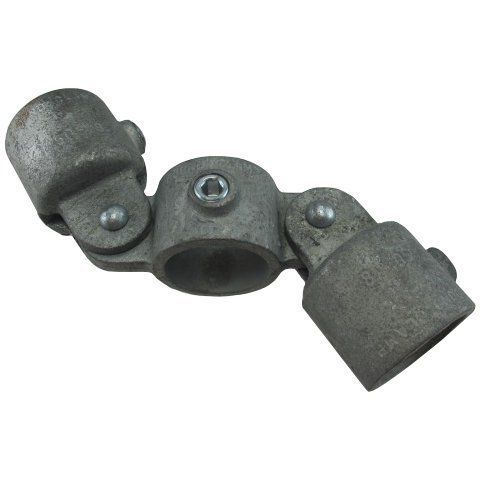 1-1/2&#034; Speed Rail Double Adjustable Cross Fits Pipe O.D. 1-7/8&#034;