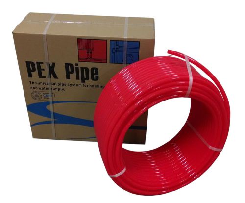 1/2&#034; x 1000ft pex tubing oxygen barrier o2 evoh red 1,000 ft radiant floor heat for sale