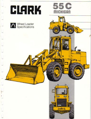 Clark 55C Wheel Loader  Brochure and Specifications