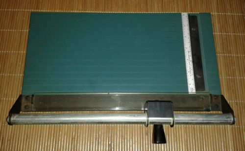 VINTAGE 1968 Martin Yale SMALL Paper Cutter Trimmer Photo 212 312