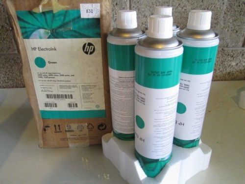 HP Indigo ElectroInk Q4092A Green 4 Cans for series 3000/4000/5000/7000/7500