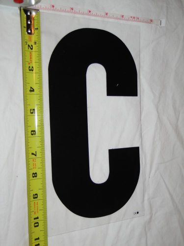 Replacement Plastic Letter for Outdoor Marquee Portable Sign Plastic 11 inch &#034;C&#034;