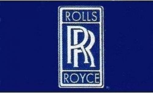 Rolls Royce Logo Flag 3&#039; x 5&#039; Auto Dealership Indoor Outdoor Premium Banner A
