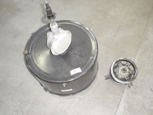 Maytag top load commercial washer mat10pdaal main drum assembly and transmission for sale