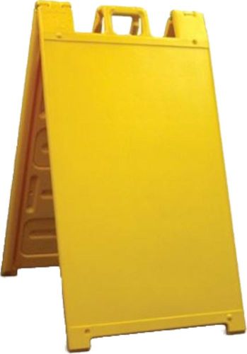 Yellow standard signicade plastic a frame sign stand 24 x 36&#034; insert, top seller for sale