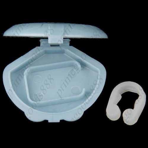 Silica Gel Anti Snore Snoring Stopper Nose Clip Sleeping Aid Shell Free Shipping