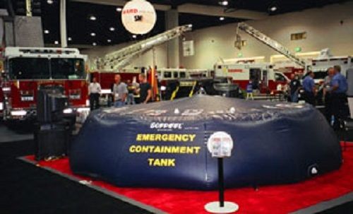 Portable containment and decontamination tank 11,000 gallon capacity for sale
