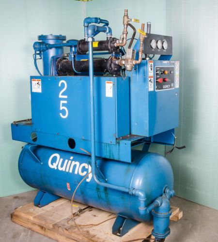 Compressor, Screw; Quincy 25 HP