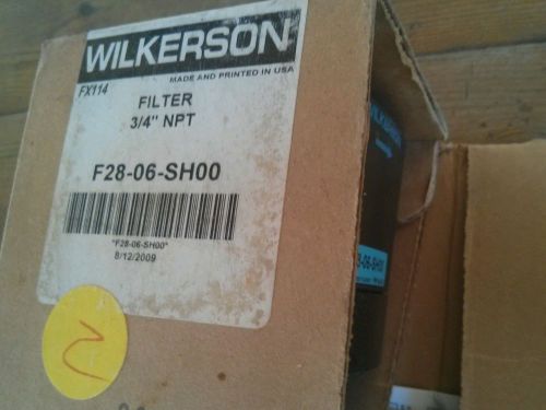 Wilkerson F28-06-SH00 Filter New in Box, Free Expedited Shipping