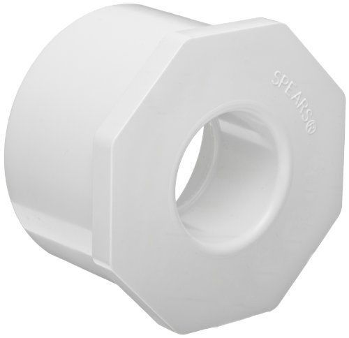 Series pipe fitting bushing schedule white 2&#034; spigot 1 1/4&#034; socket for sale
