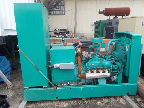 Onan 55 kw natural gas generator,good working, only 554 hrs with transfer switch for sale
