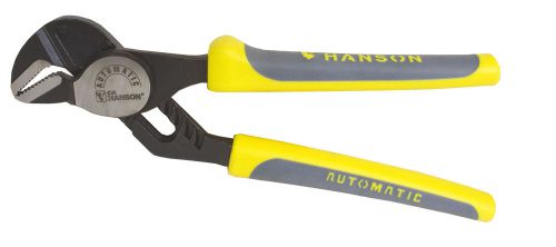 Ch hanson 20900 9.5&#034; automatic locking groove pliers soft grip for sale