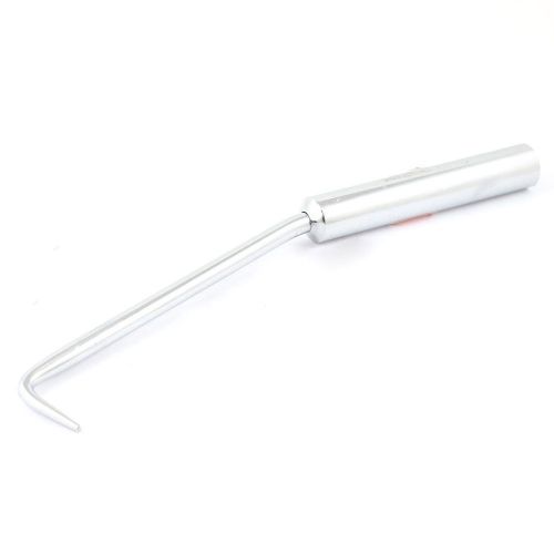 18mm dia handle silver tone hook style tip metal rebar tying bending tool for sale