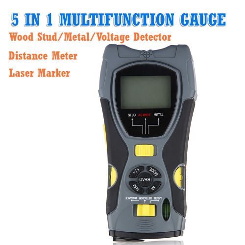 5in1 function Gauge 16M/53ft Digital Laser distance meter Range measure Finder