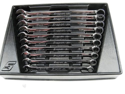 Snap-on NEW #OEXM710B  10pc METRIC Wrench Set