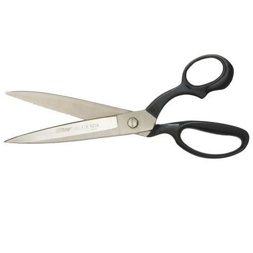 Wiss W1226 12&#034; Industrial Shear, Bent Handle w/ Knife Edge