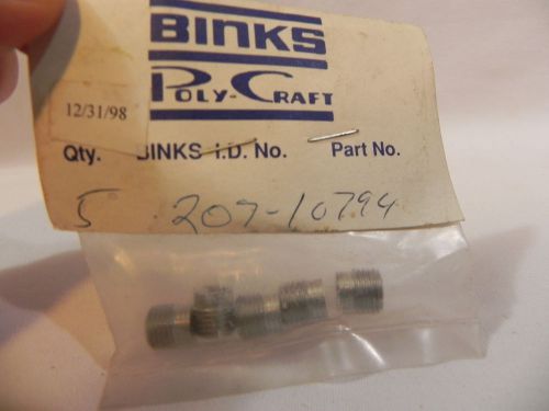 Lot of 5 binks 207-10794 screw, retaining ~ for spray gun ~ new old stock for sale