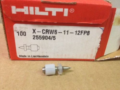 HILTI X-CRW6-11-12FP8 255904/5 STAINLESS STUD FASTENER