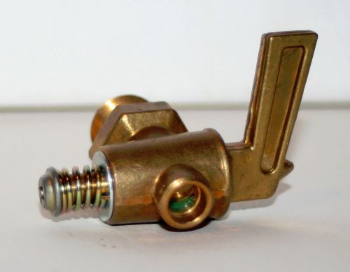 Brass pet cock drain valve 1/2&#034; npt quick easy oil changes for sale