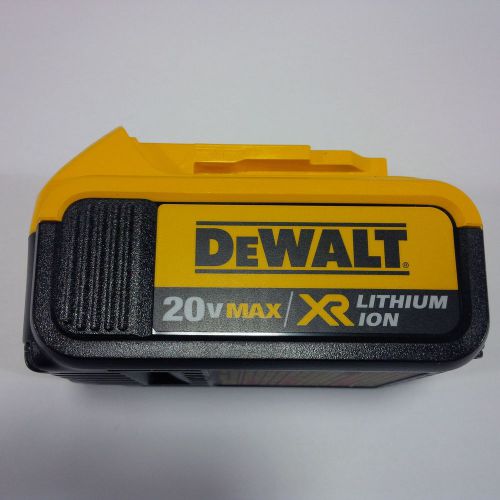 1 New Genuine Dewalt 20V DCB204 4.0 AH Battery For Drill, Saw, Grinder 20 Volt