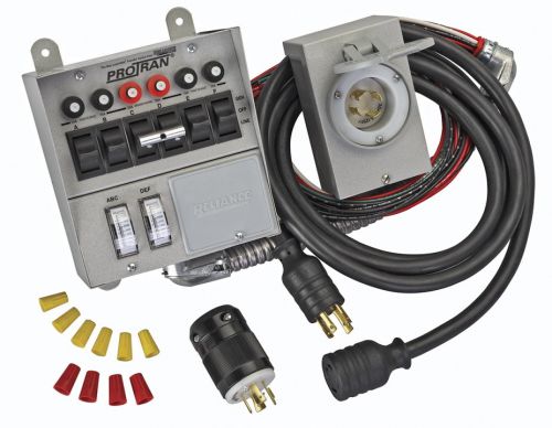 31406CRK RELIANCE INDOOR TRANSFER SWITCH KIT (30A) FOR PORTABLE GENERATORS