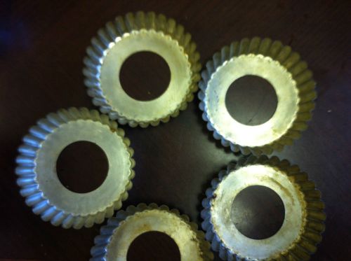 Fluted pie tart pan mold removable bottom for sale