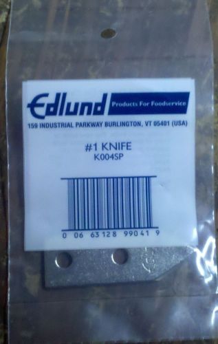 Edlund #1 Knife Replacement part #K004SP New in original package