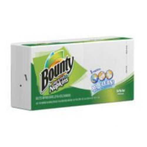 NEW Bounty Quilted Napkins  1-Ply  12.1In X 12In  100/PK  White