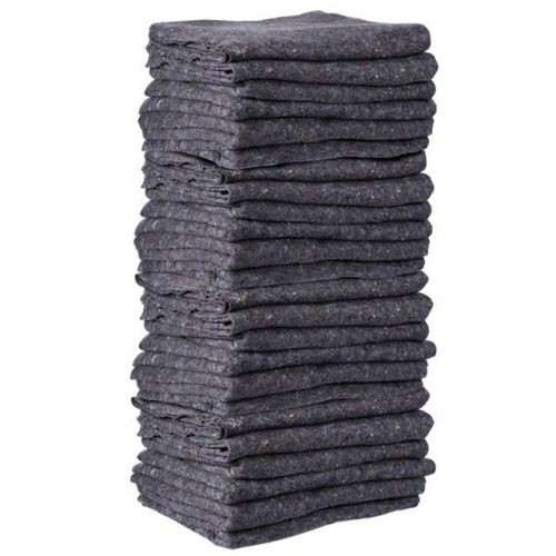 24 PACK LARGE HEAVY DUTY MOVING BLANKET FURNITURE PAD PROTECTORS