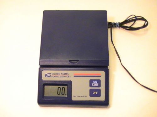 USPS POSTAL SCALE-MAX 10 LBS-BATTERY OR CORD-SHIPPING SCALES-WEIGHTS-WORKS GREAT