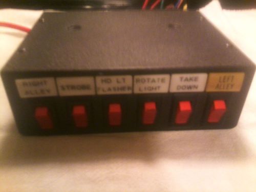 Switch box,  , Switchbox, Code3, Whelen, Shome, federal signal