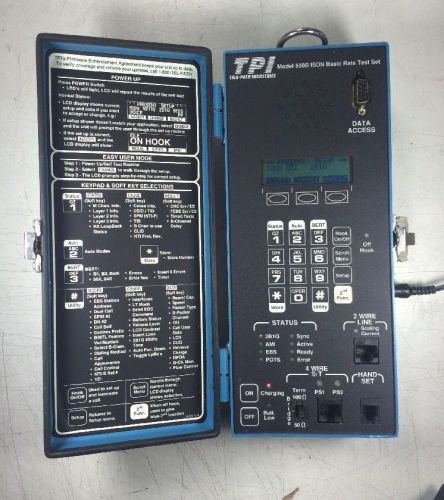 TPI Model 550B ISDN Basic Rate Test Set