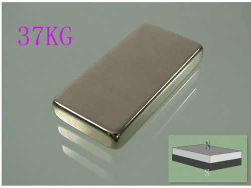 N52 2&#034;x1&#034;*1/3&#034; Neodymium Permanent super strong Magnets rare earth 50*25*8mm