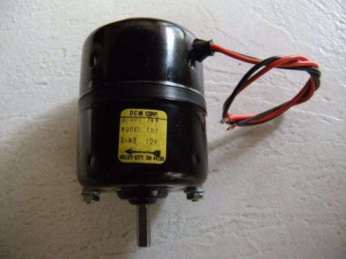 dcm electric blower motor auto and many uses forward and reverse new old stock