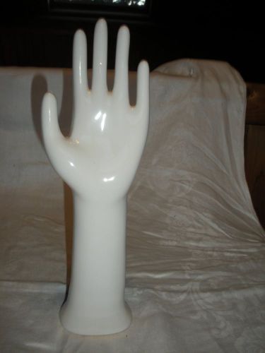 Porcelain Right Hand Mold12&#034; tall for Jewelry-Necklaces etc.
