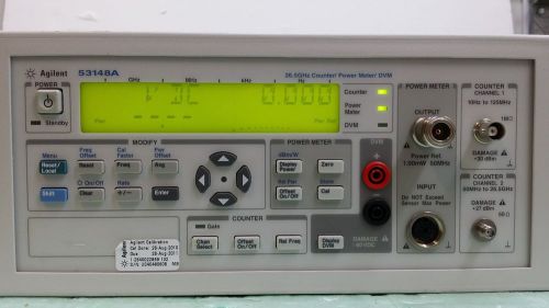 Agilent/HP 53148A 26.5GHz Counter/Meter DVM W/Opt 001