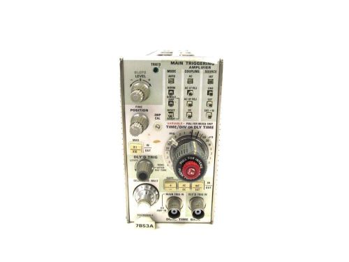 Tektronix 7b53a dual timebase plug in module for 7000 series oscilloscopes for sale