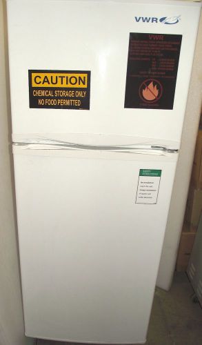 Vwr kendro r411fa15 flammable storage refrigerator/freezer - 10 cf with 4mo wrty for sale