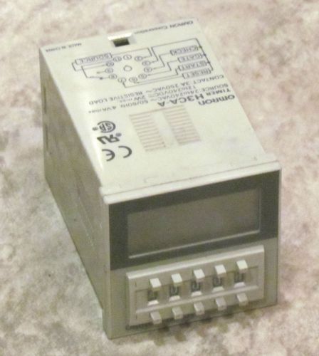 Omron Digital Solid State Microporcessor Timer H3CA Electrical Counter